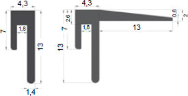 Decorative frame and cover decorative frame